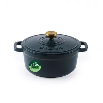 Salter BW13771GR Chester 3,4L liatinový hrniec na dusenie 24 cm, zelený