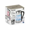 Salter EK5078SSFVDE Sklenená rýchlovarná kanvica meniaca farbu 1,7L 3000W