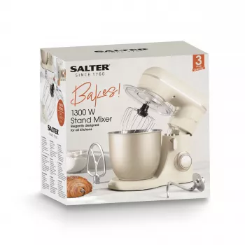 Salter EK5511SBOFVDE Bakes Stand Mixer 1000W 5L čierny