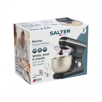Salter EK5620BGRYFVDE Marino stojanový mixér 1000W 5L sivý