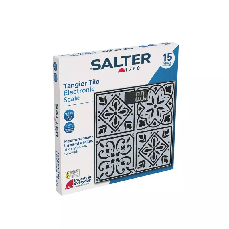 Salter SA00702TCFEU12 Tanger Tile elektronická kuchynská váha, 5 kg / 1 g, viacfarebná