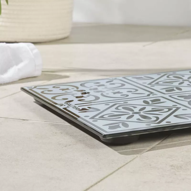 Salter SA00702TCFEU12 Tanger Tile elektronická kuchynská váha, 5 kg / 1 g, viacfarebná