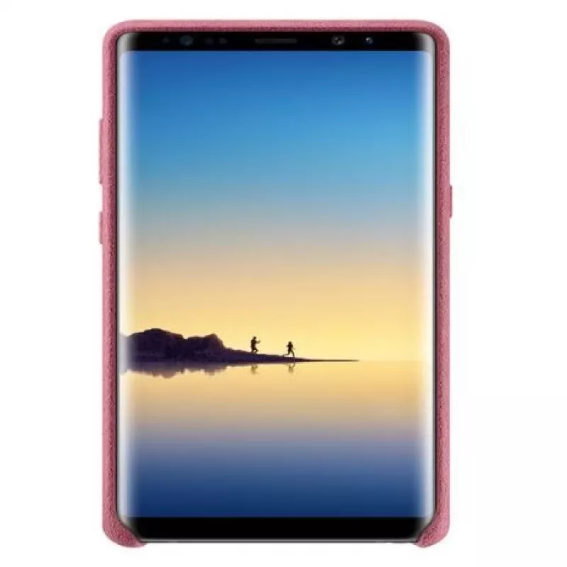Samsung Alcantara Kryt pre Galaxy Note 8 EF-XN950APEGWW Ružová