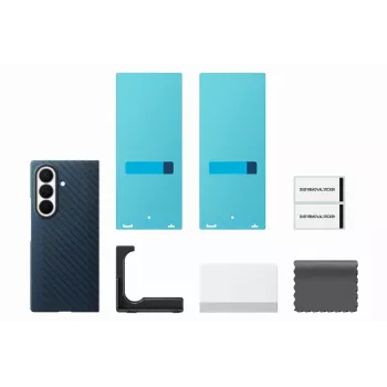 Samsung Carbon Magnet Case pre Galaxy Fold 8 Ultra, navy