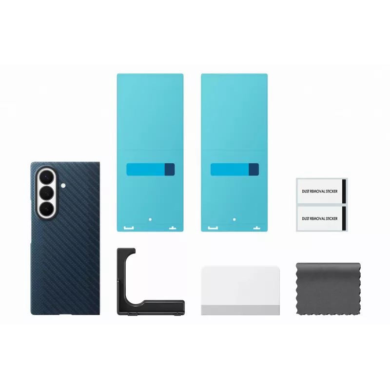 Samsung Carbon Magnet Case pre Galaxy Fold 8 Ultra, navy