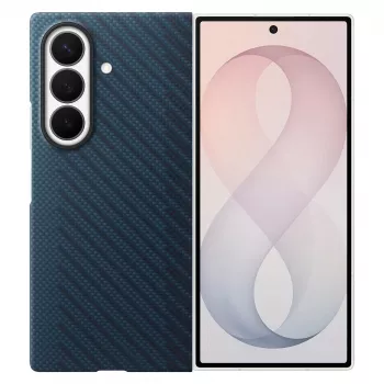 Samsung Carbon Magnet Case pre Galaxy Fold 8 Ultra, navy