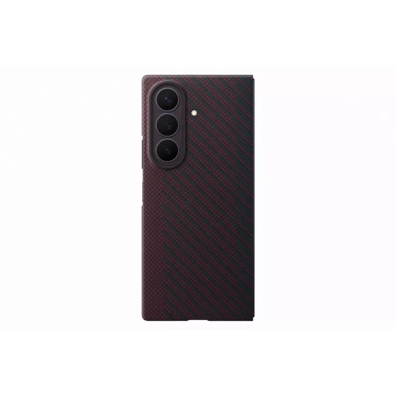 Samsung Carbon Magnet puzdro pre Galaxy Z Fold 8 Ultra - červené (EF-KF976SREGWW)