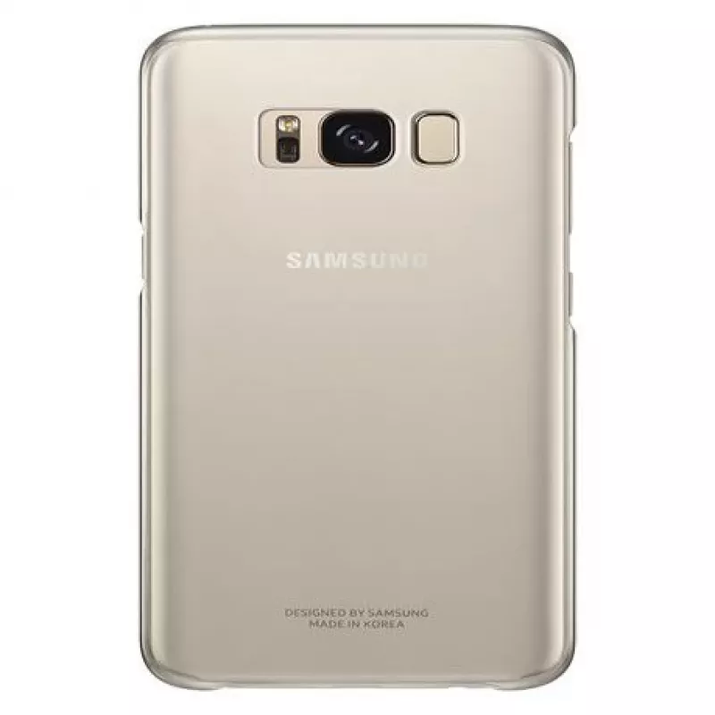 Samsung Clear kryt pre Galaxy S8+ G955 zlatý
