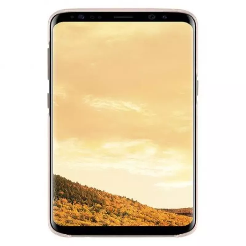 Samsung Clear Cover pre Galaxy S8+ G955 ružové