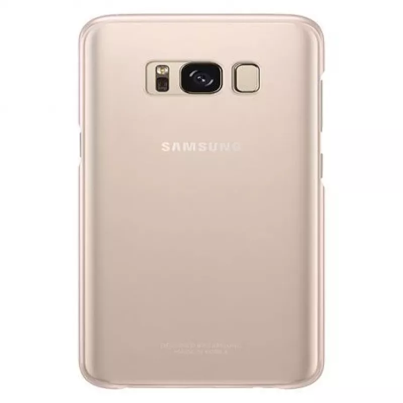 Samsung Clear Cover pre Galaxy S8+ G955 ružové