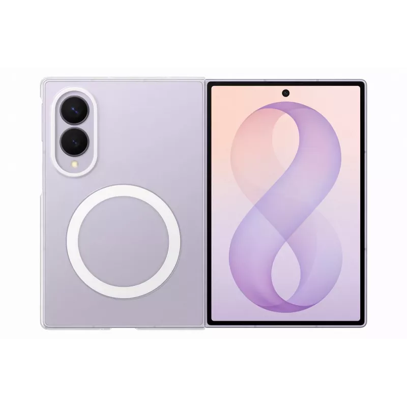 Samsung Clear Magnet puzdro pre Galaxy Z Fold8, transparentná