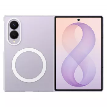 Samsung Clear Magnet puzdro pre Galaxy Z Fold8, transparentná