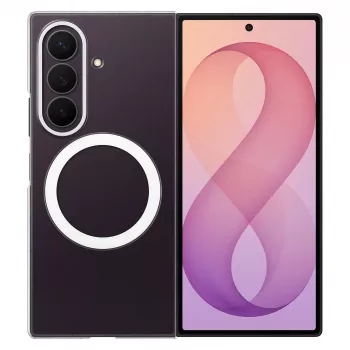 Samsung Clear Magnet Case pre Galaxy Z Fold8 Ultra, transparentné
