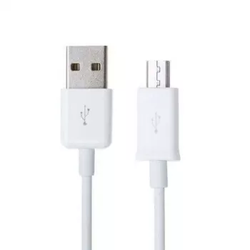 Samsung ECB-DU4AWE G900 S5 Micro USB 1 m bulk dátový synchronizačný a nabíjací kábel - biely