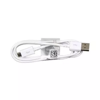 Samsung ECB-DU4AWE G900 S5 Micro USB 1 m bulk dátový synchronizačný a nabíjací kábel - biely