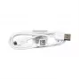 Samsung ECB-DU4AWE G900 S5 Micro USB 1 m bulk dátový synchronizačný a nabíjací kábel - biely