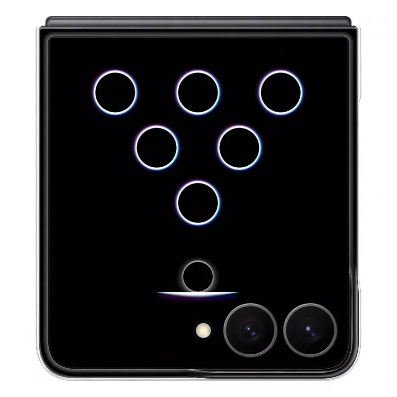 Samsung EF-FF776CJEGWW FlipSuit Magnet puzdro pre Galaxy Flip8 - sivá