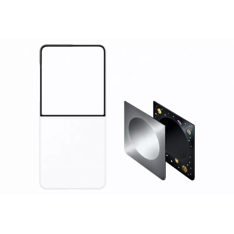 Samsung EF-FF776CJEGWW FlipSuit Magnet puzdro pre Galaxy Flip8 - sivá