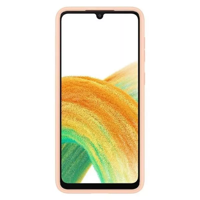 Samsung EF-OA336TPEGWW puzdro s priehradkou na karty pre Galaxy A33 5G, broskyňová