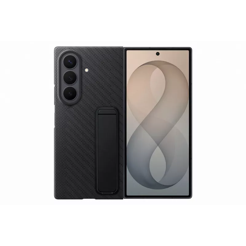 Samsung Carbon Standing Case pre Galaxy Z Fold8 Ultra, čierne