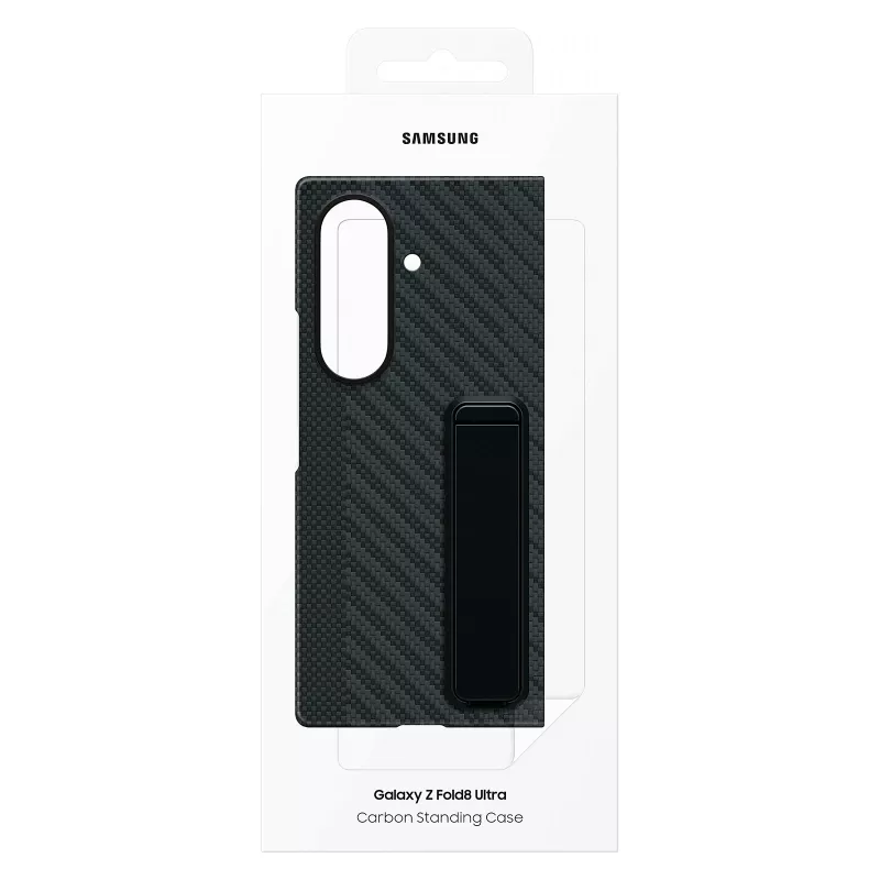 Samsung Carbon Standing Case pre Galaxy Z Fold8 Ultra, čierne