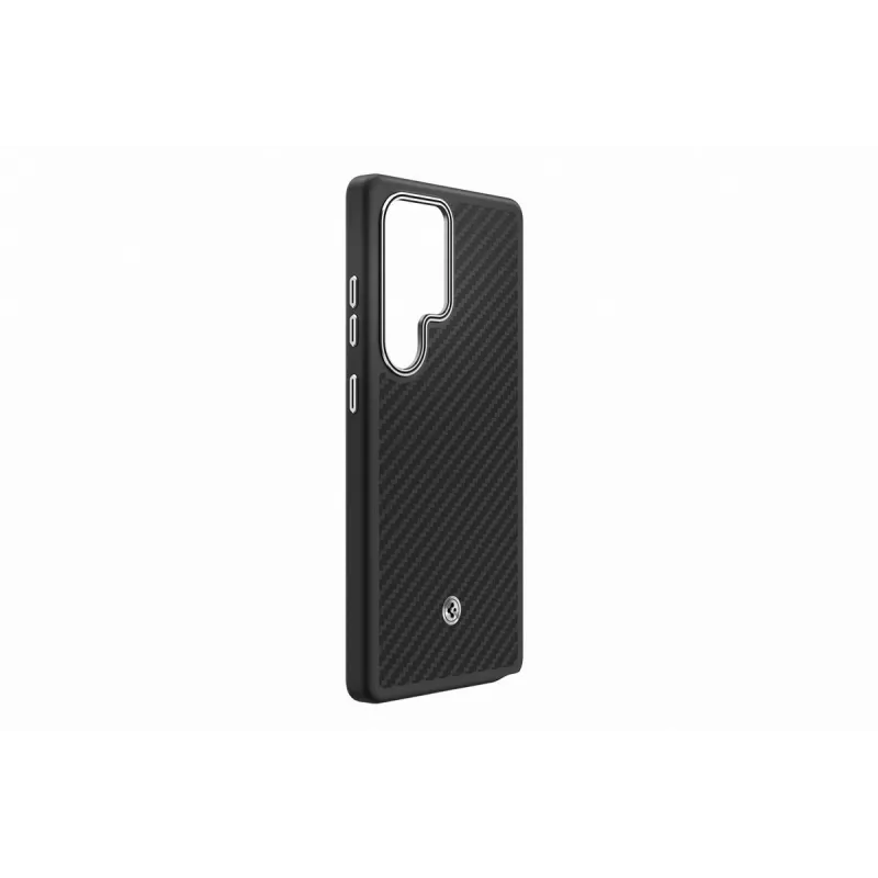 Samsung Enzo Aramid puzdro pre Galaxy S25 Ultra – čierno-strieborná
