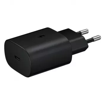Samsung EP-TA800EBE USB-C 25W cestovná nabíjačka čierna