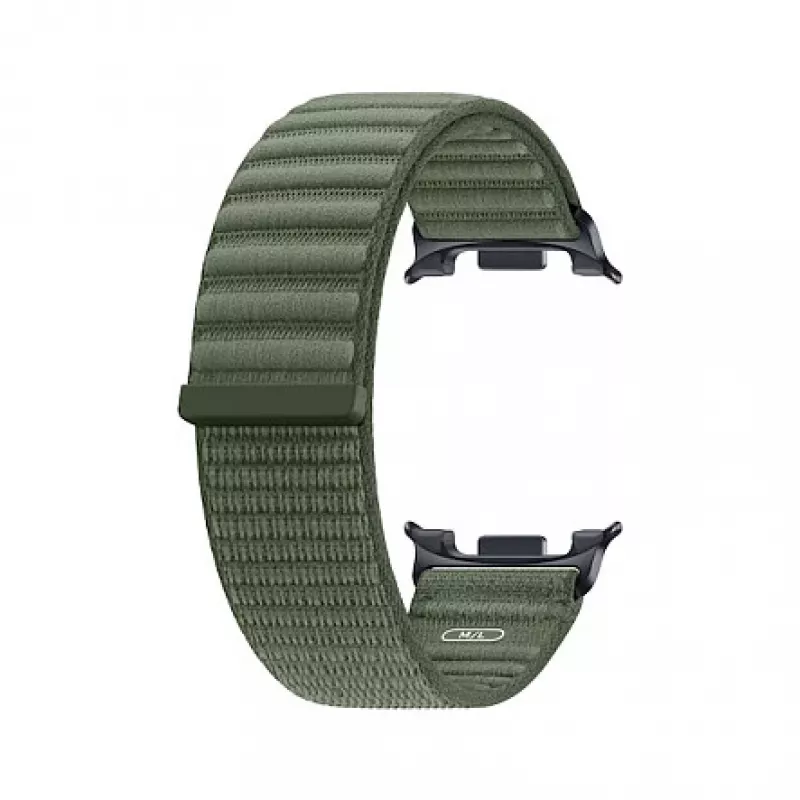 Samsung Fabric Band (M/L) pre Galaxy Watch9 & Watch8 - Olive Woven Nylon remienok na smartwatch