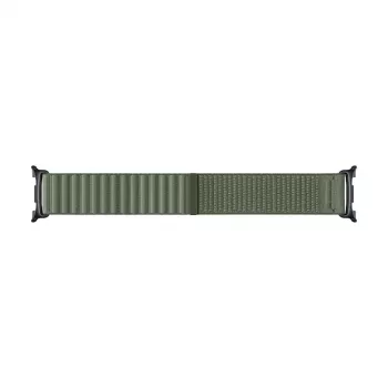 Samsung Fabric Band (M/L) pre Galaxy Watch9 & Watch8 - Olive Woven Nylon remienok na smartwatch