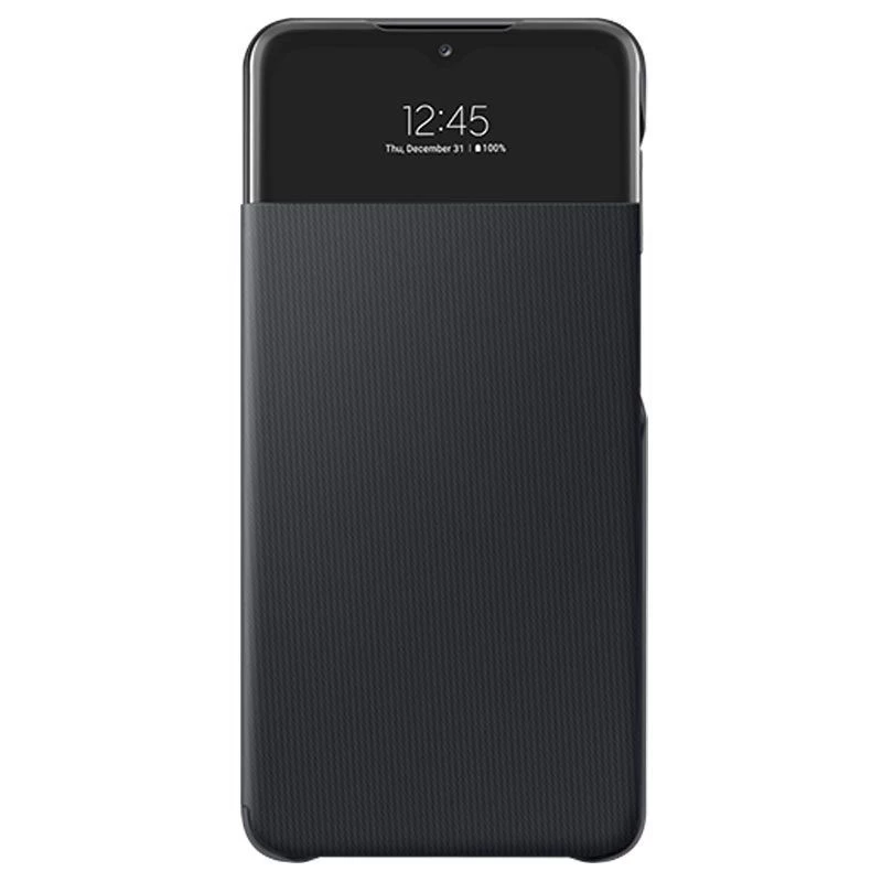 Samsung Galaxy A42 5G Smart S View Wallet kryt čierny