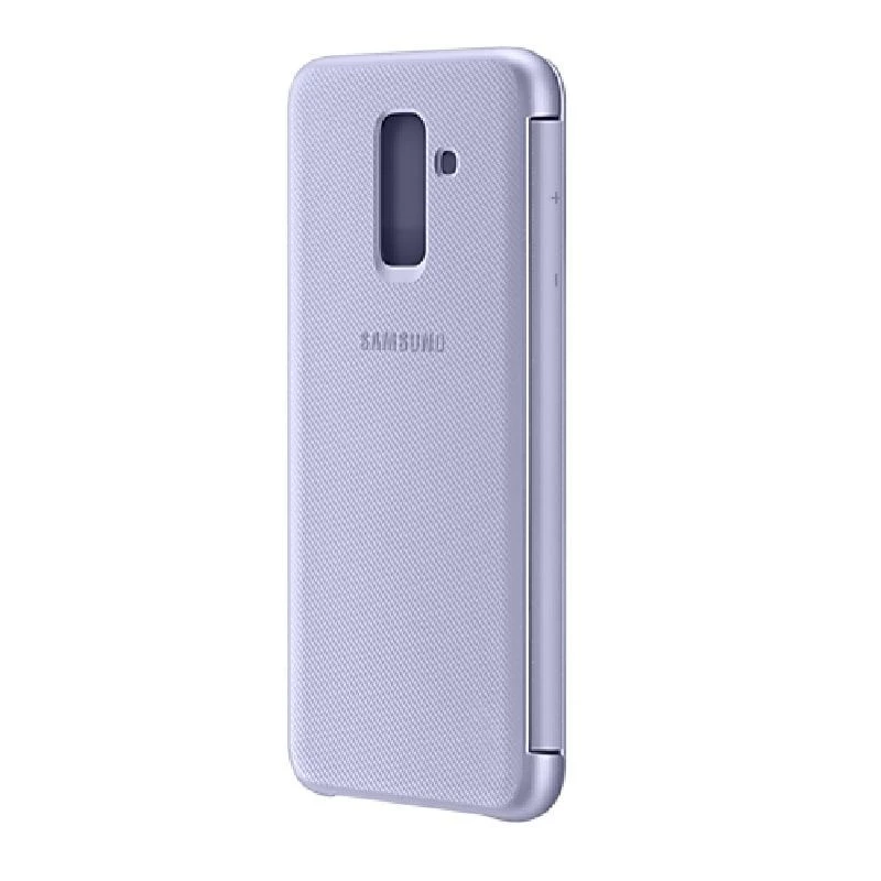 Samsung Galaxy A6+ (2018) peňaženkové puzdro fialová