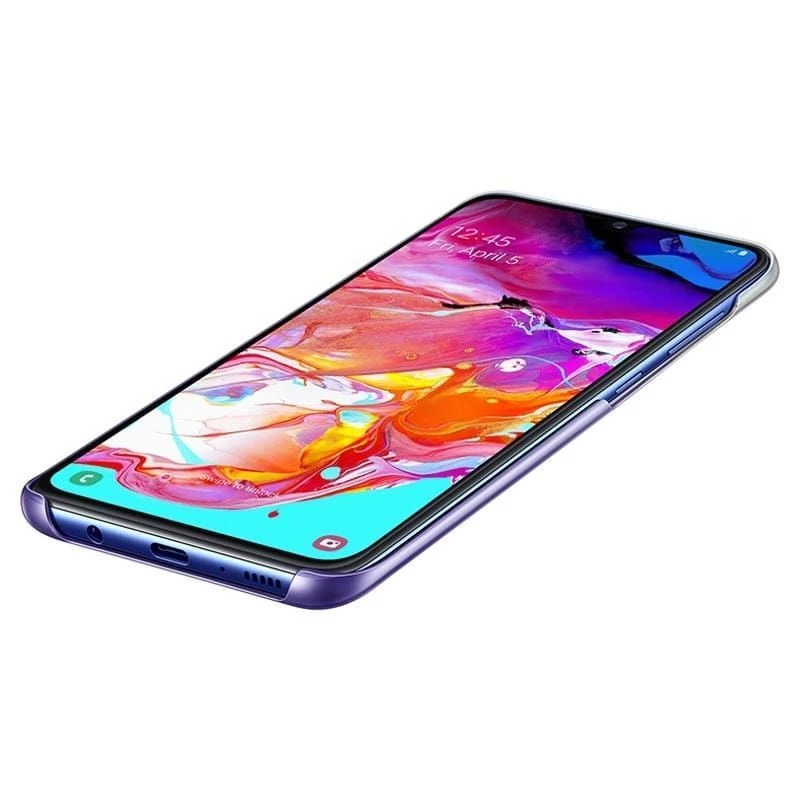 Samsung Galaxy A70 Gradation kryt EF-AA705CVEGWW fialový