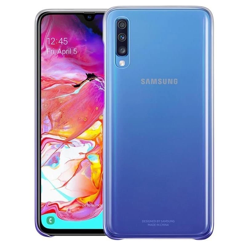 Samsung Galaxy A70 Gradation kryt EF-AA705CVEGWW fialový