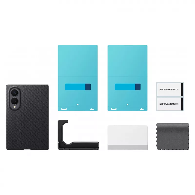 Samsung Carbon Magnet puzdro pre Galaxy Fold8, čierne (EF-KF971SBEGWW)