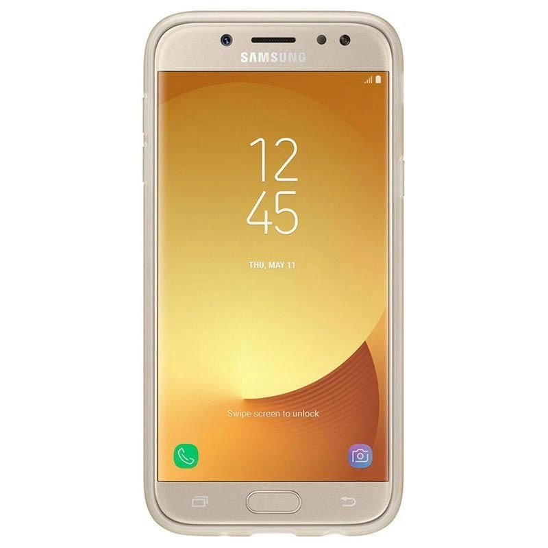 Samsung Galaxy J3 2017 Jelly kryt EF-AJ330TFEG zlatý