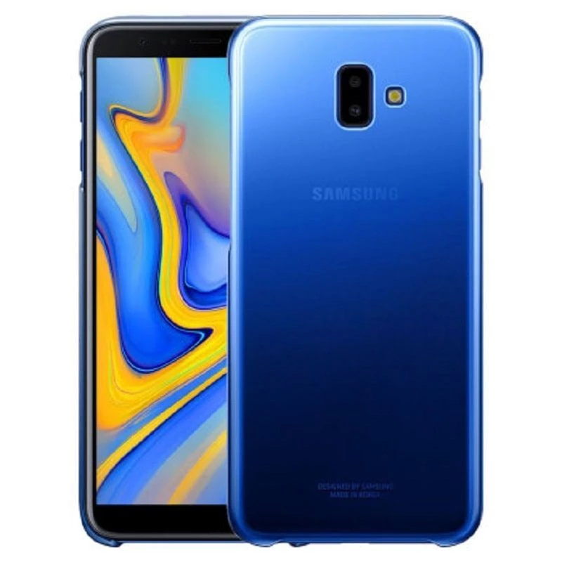Samsung Galaxy J6 Plus Gradation kryt EF-AJ610CLEGWW modrý