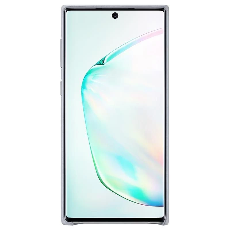 Samsung Galaxy Note 10 kožené puzdro sivá