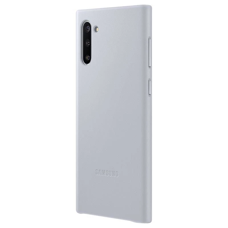 Samsung Galaxy Note 10 kožené puzdro sivá