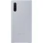 Samsung Galaxy Note 10 kožené puzdro sivá