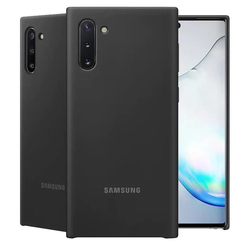 Samsung Galaxy Note 10 silikónový kryt čierny
