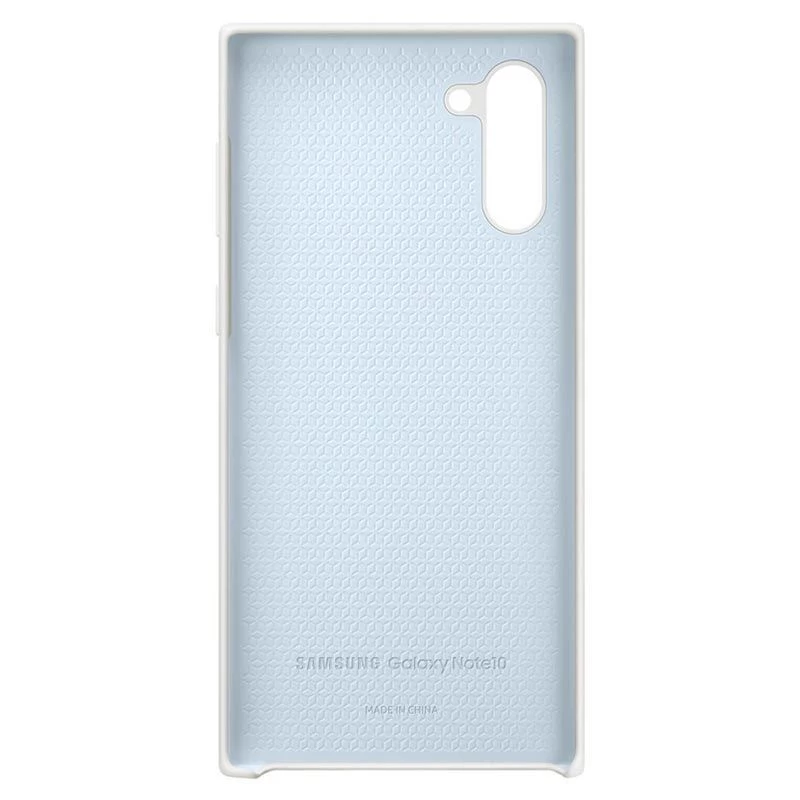 Samsung Galaxy Note 10 silikónové puzdro biele
