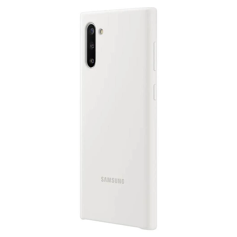 Samsung Galaxy Note 10 silikónové puzdro biele