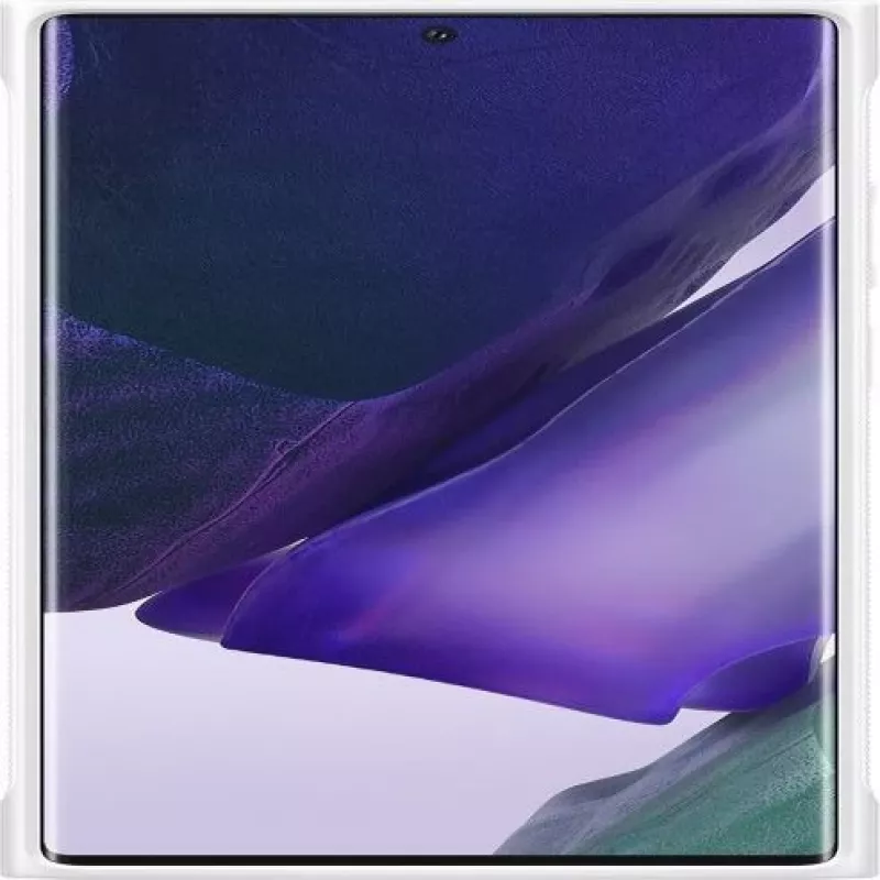 Samsung Galaxy Note 20 / Note 20 5G priehľadné ochranné puzdro transparentná biela