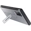 Samsung Galaxy Note 20 / Note 20 5G Protective Standing Cover puzdro strieborné