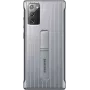 Samsung Galaxy Note 20 / Note 20 5G Protective Standing Cover puzdro strieborné