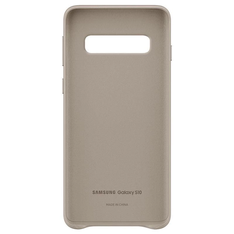 Samsung Galaxy S10 kožené puzdro EF-VG973LJEGWW sivé