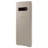Samsung Galaxy S10 kožené puzdro EF-VG973LJEGWW sivé