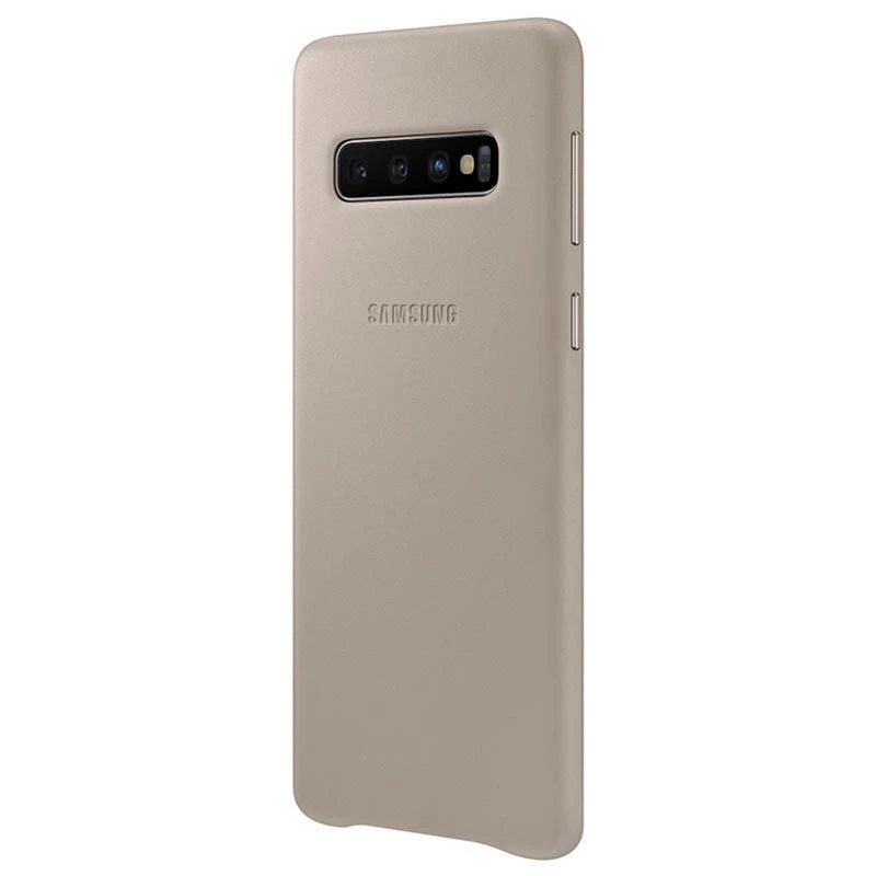 Samsung Galaxy S10 kožené puzdro EF-VG973LJEGWW sivé