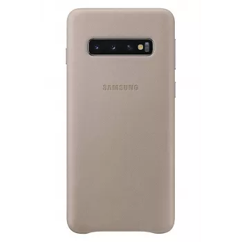 Samsung Galaxy S10 kožené puzdro EF-VG973LJEGWW sivé