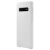 Samsung Galaxy S10 kožené puzdro biele